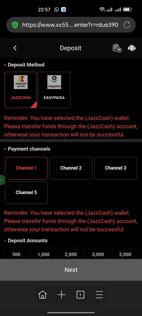 XX555 Game Easypaisa And Jaazcash